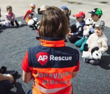 Zážitkové kurzy prvej pomoci AP Rescue