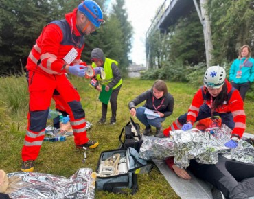 Súťaž záchranárskych posádok Rescue Lesnica.